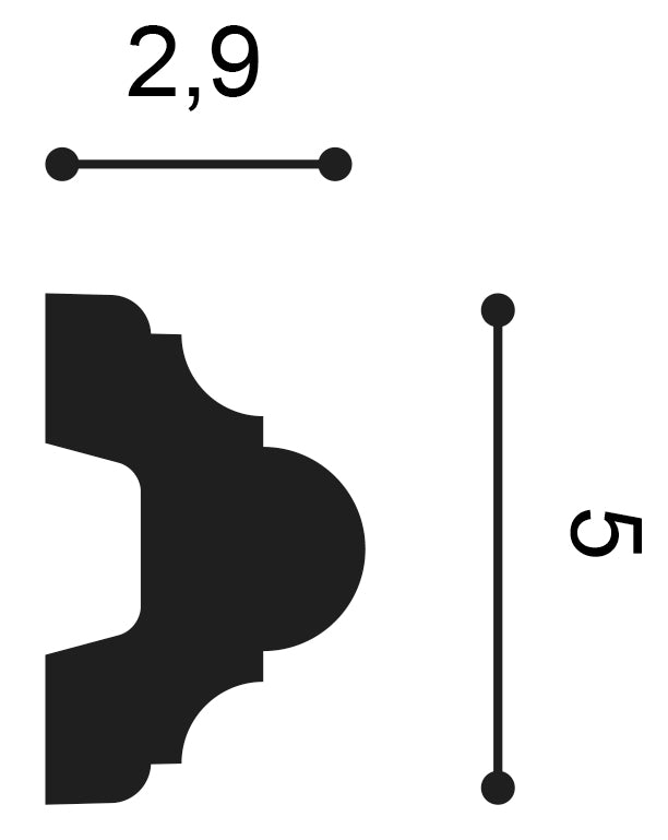 Wandleiste P4020F