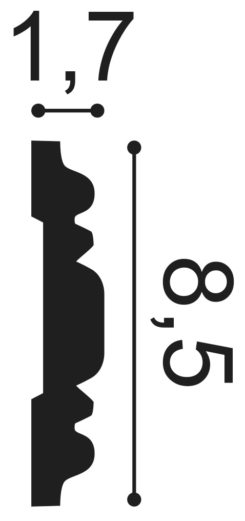 Wandleiste P7030
