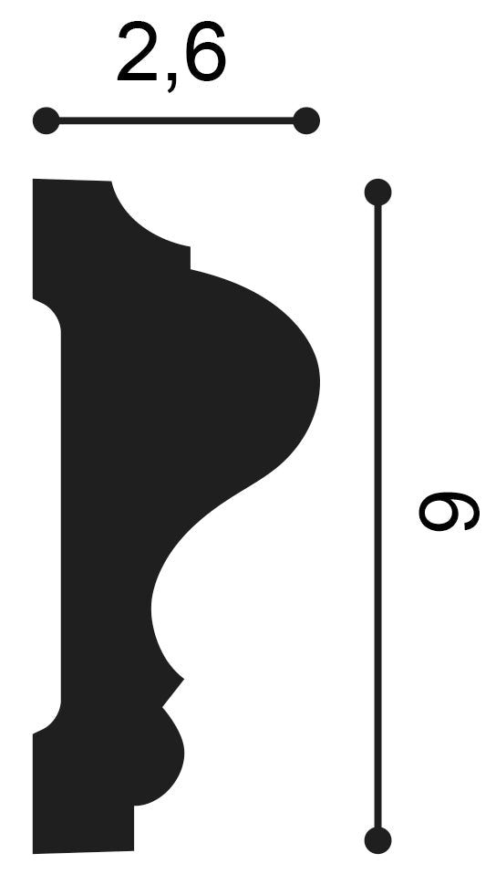 Wandleiste P8020F