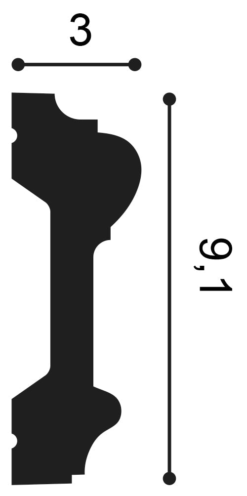 Wandleiste P9010F