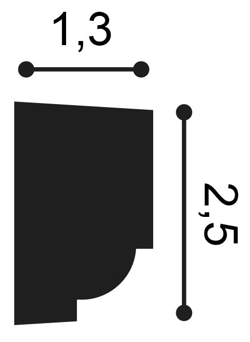 Wandleiste P9050F