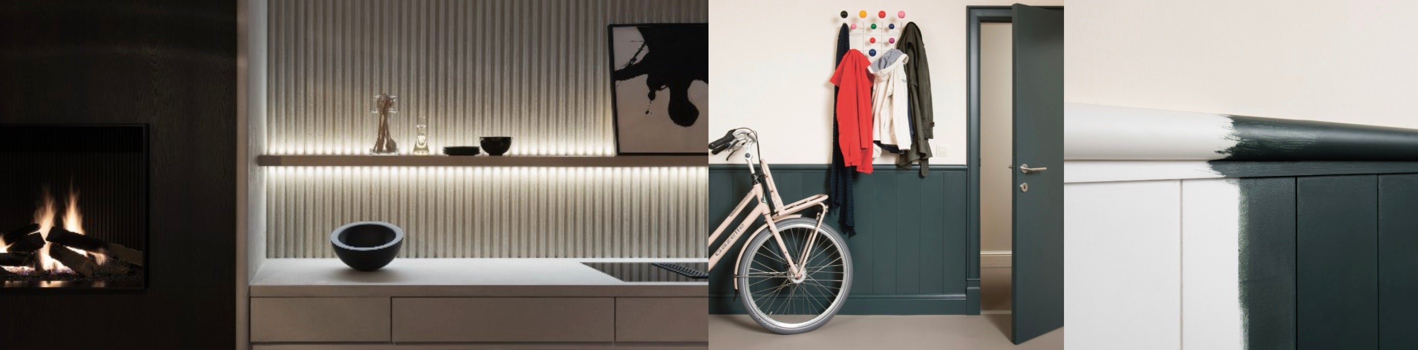 PX169 molding in white | 34 x 55 x 2000 mm
