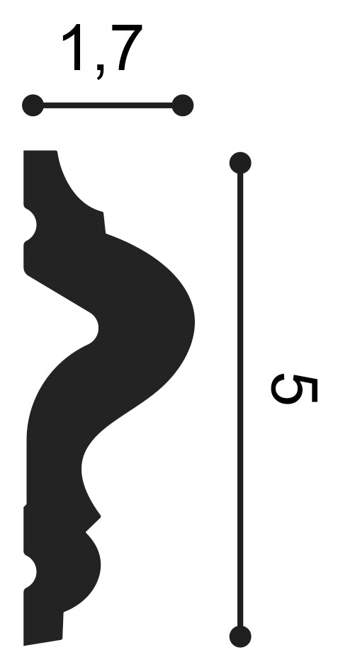 Wandleiste PX175F