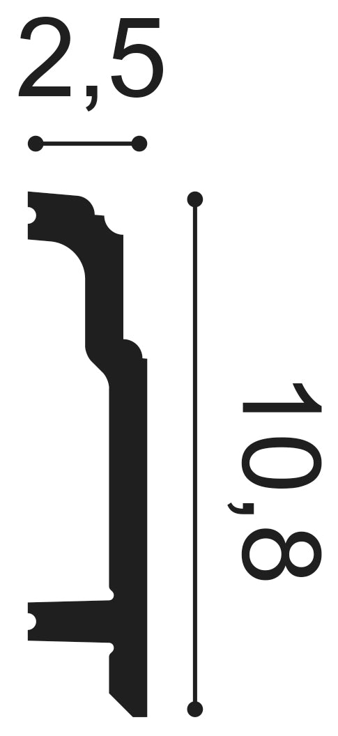 Sockelleiste SX155F
