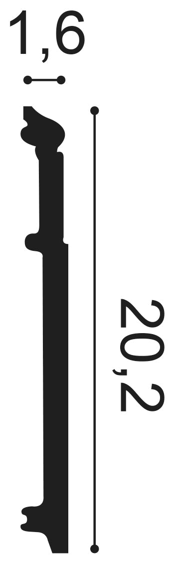 Sockelleiste SX156
