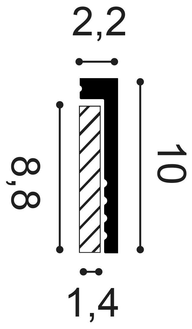Sockelleiste SX171