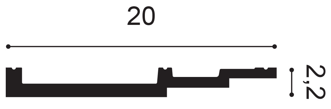 Stuckleiste SX181
