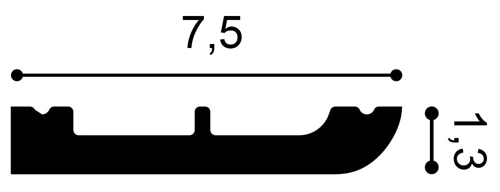 Stuckleiste SX183