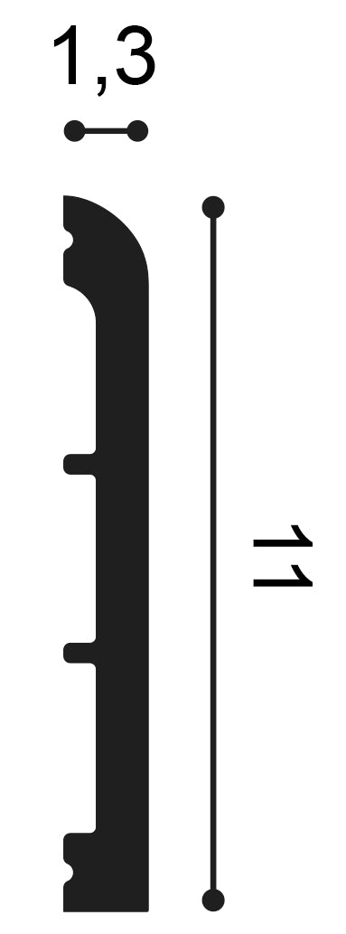 Sockelleiste SX184F