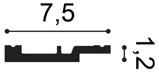Stuckleiste SX187