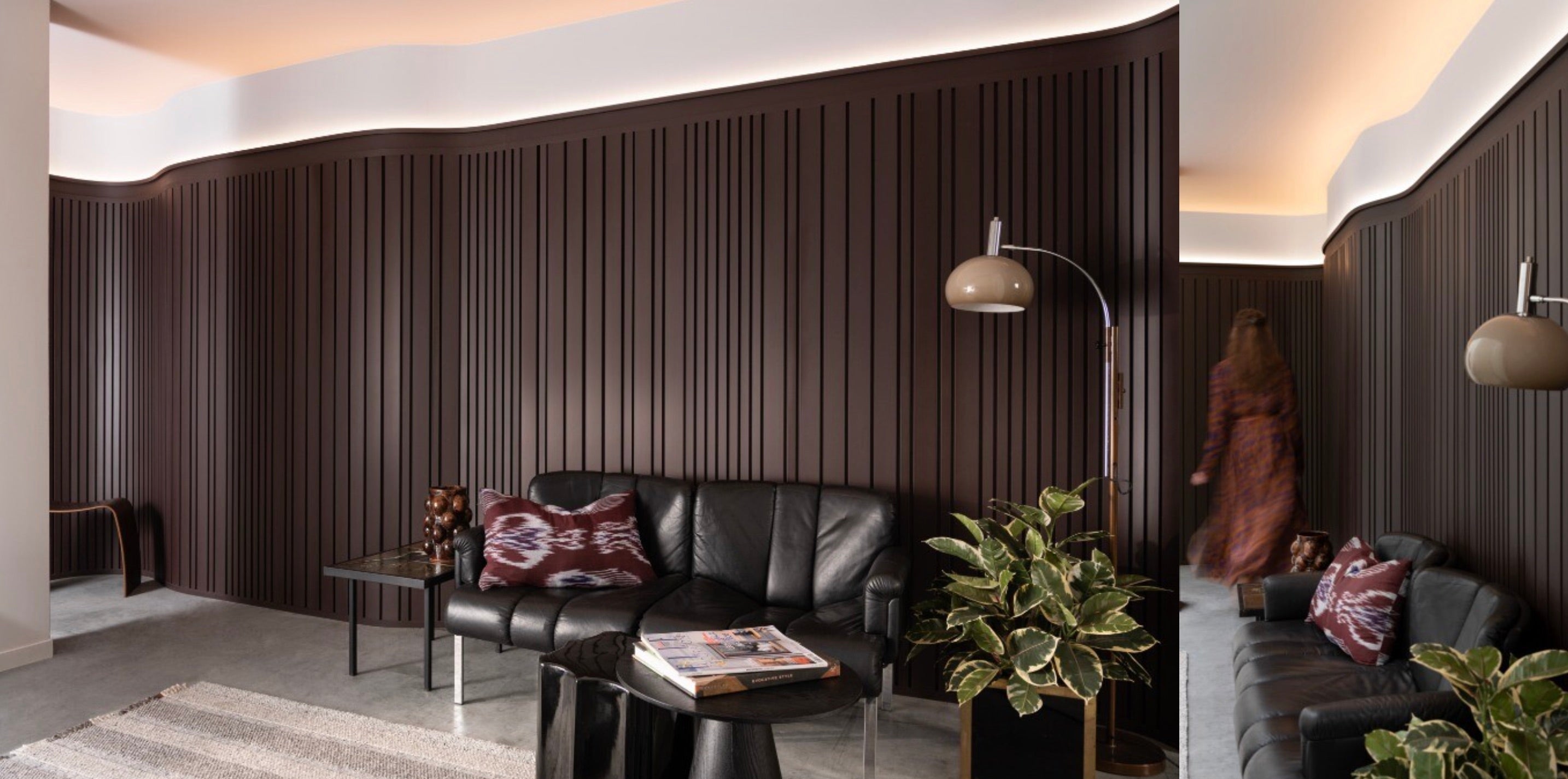 Pannello 3D flessibile | 250 x 20 x 2000 mm | W119F BAR MIX