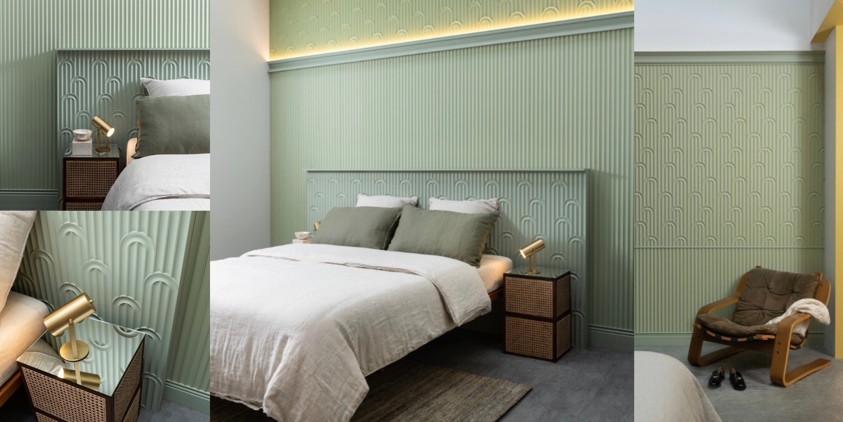 3D Paneel W212 VALLEY LOOP | 200 x 25 cm