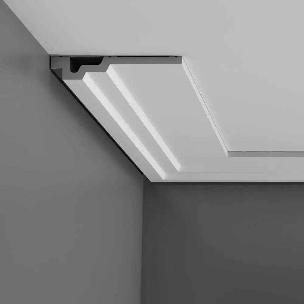 Stuckleiste C353 in weiß  | 165 x 30 x 2000 mm