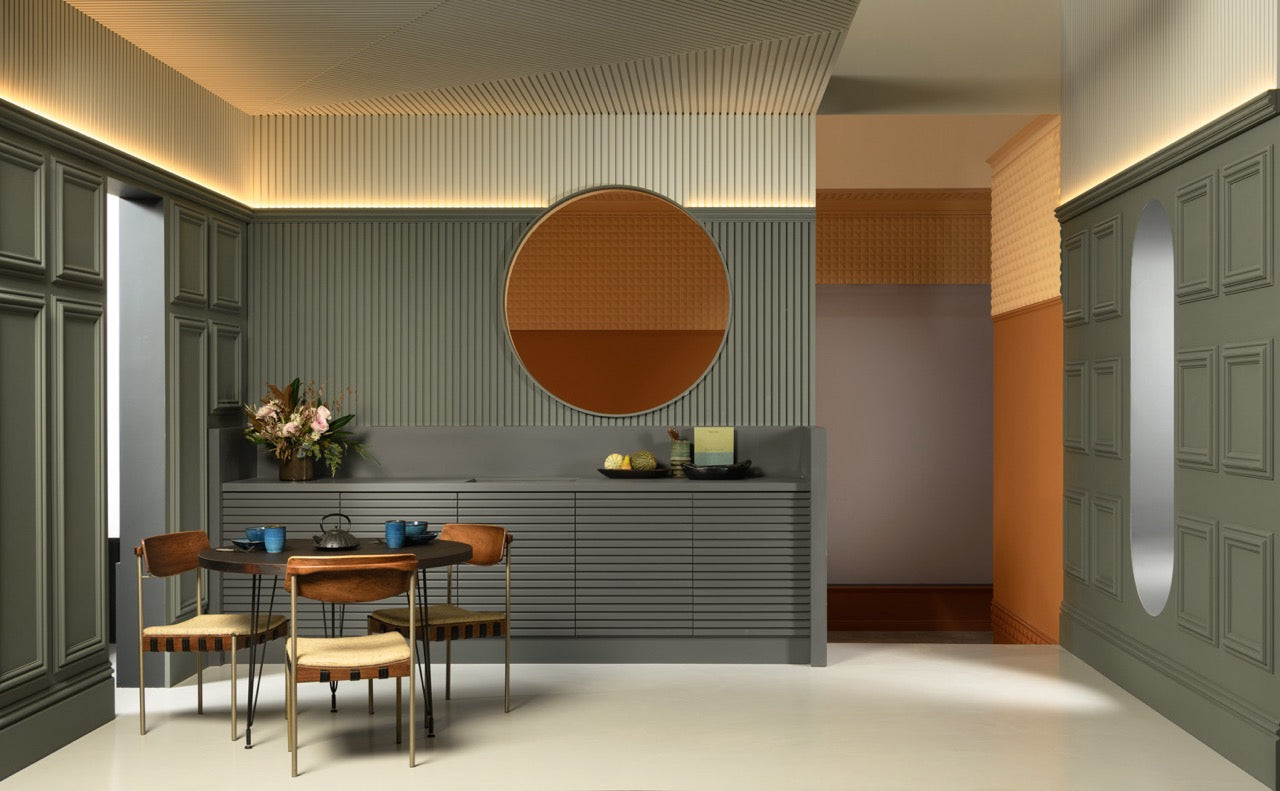 Stick light strip for indirect lighting C324 | 34 x 83 x 2000 mm