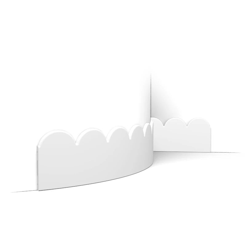 Flexible Wandleiste S425F SCALLOP | 200 x 15 x 1 cm