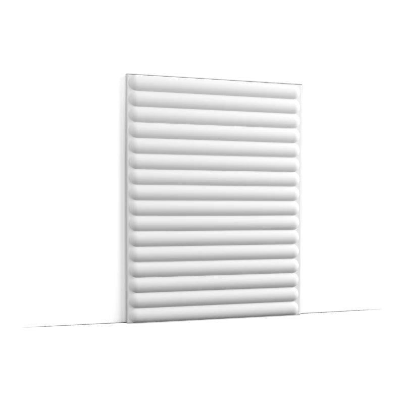 Flexibles 3D Wandpaneel W214F HILL BEAD XL | 200 x 40 cm