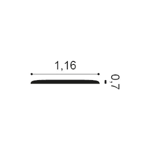 Akzentelement für Wandpaneele W125A SWIRL