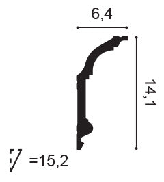 Stuckleiste C339F