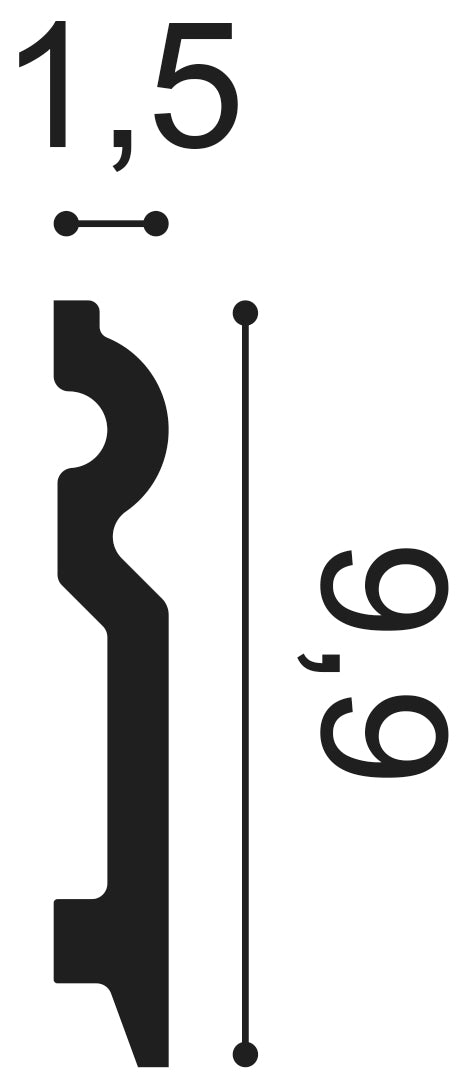 Sockelleiste SX137