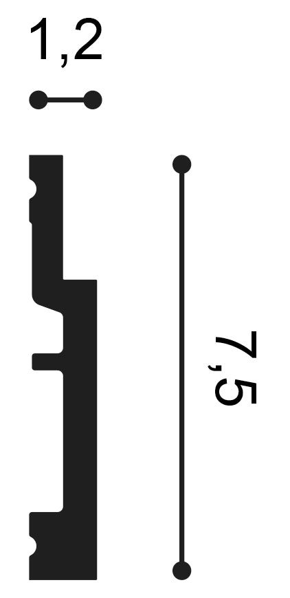 Sockelleiste SX187