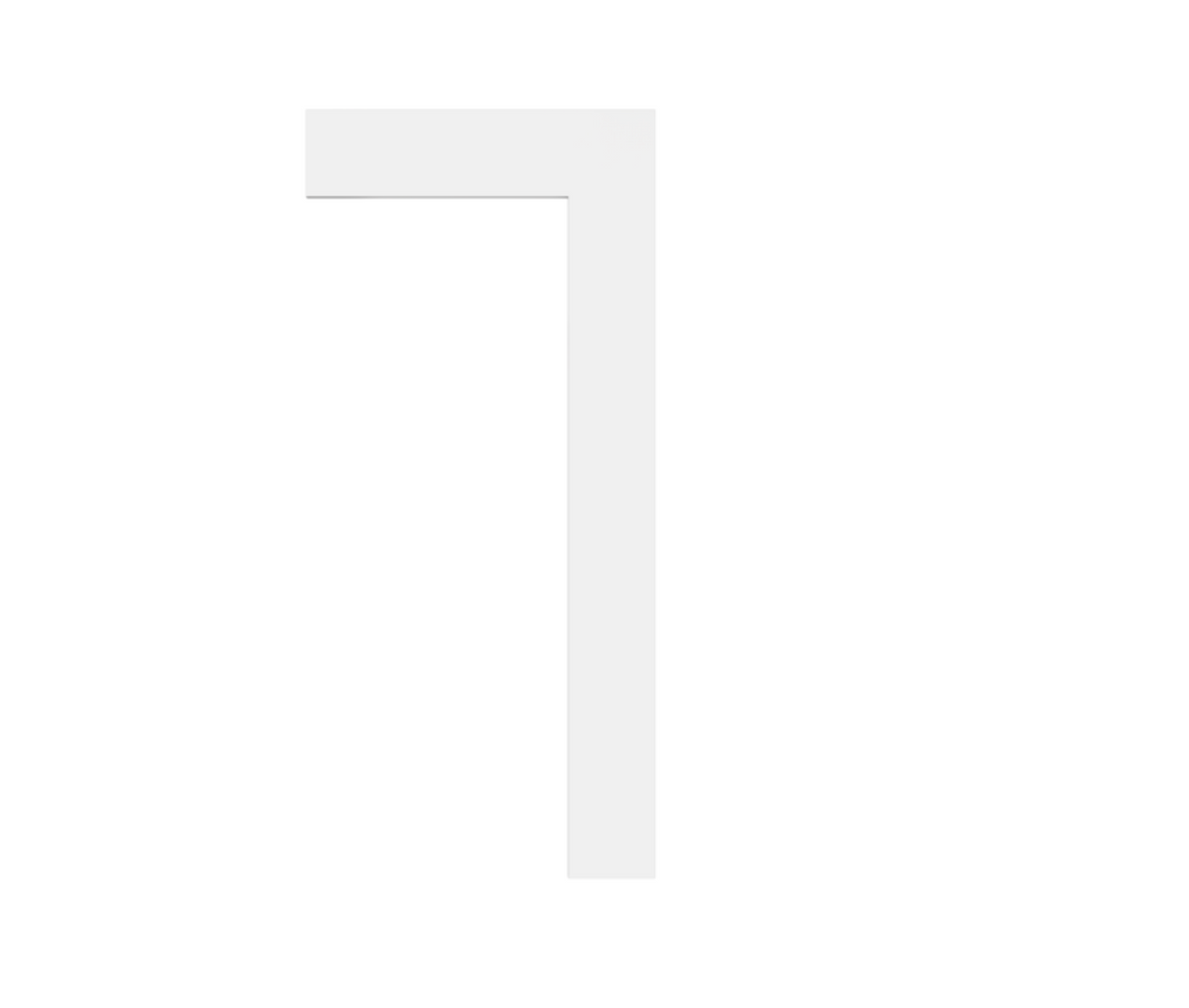 Multifunctional strip 230 x 10.2 cm made of plastic | Easy adhesive in