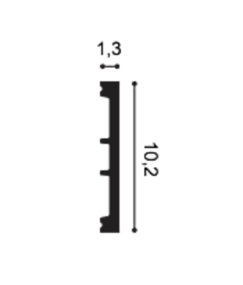 Tür- und Fensterumrandung DX163-2300